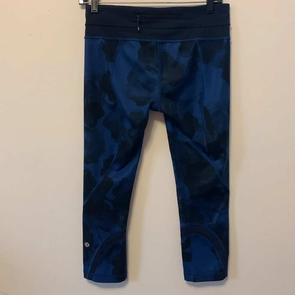 🍋Lululemon Inky Floral crop leggings - Picture 7 of 14